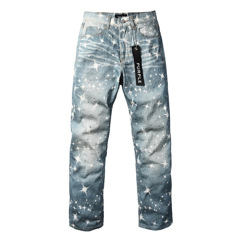 VELCEN Purple Brand Jeans #9141