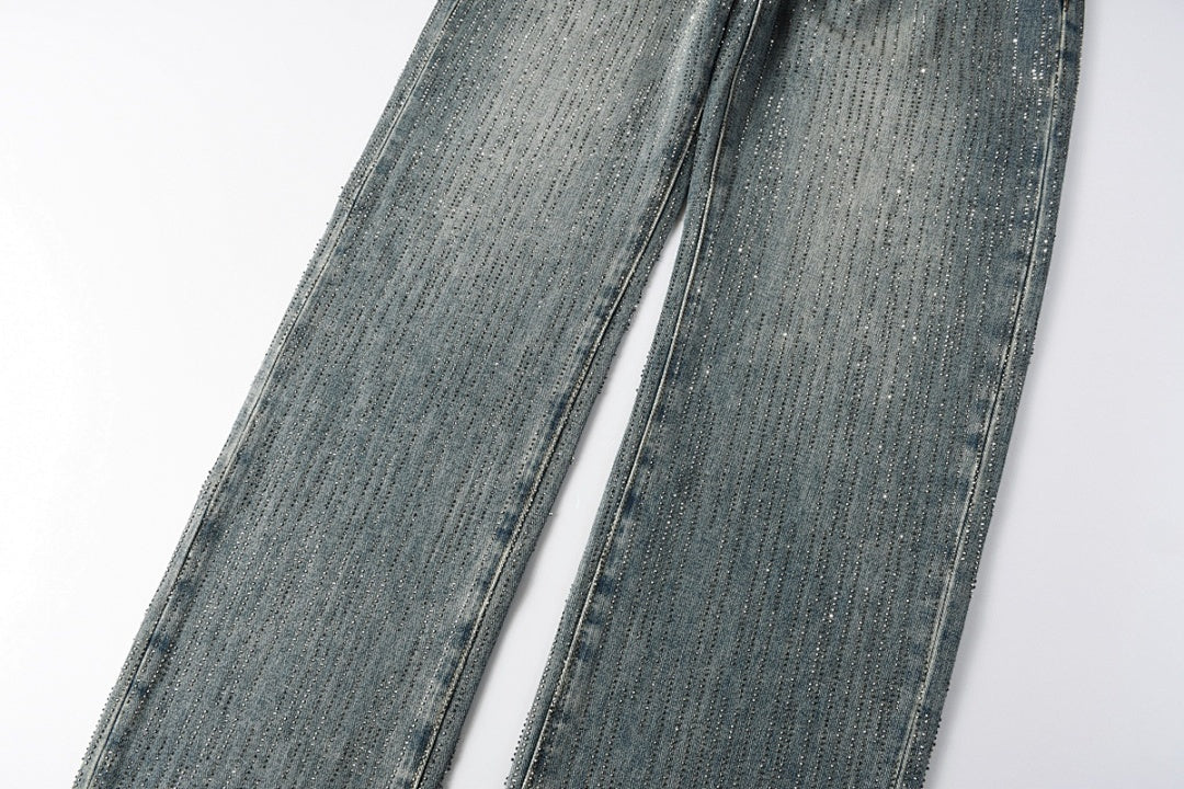 VELCEN Purple Brand Jeans #9140