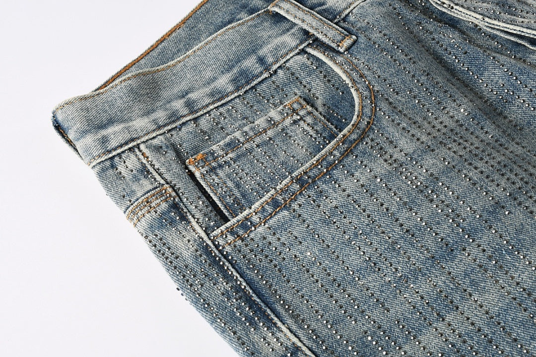 VELCEN Purple Brand Jeans #9140