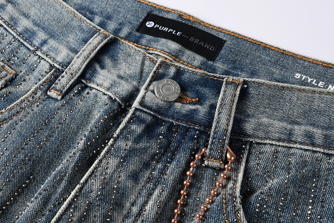 VELCEN Purple Brand Jeans #9140