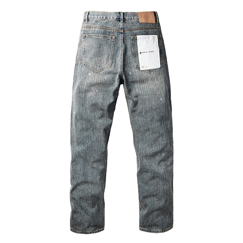 VELCEN Purple Brand Jeans #9140