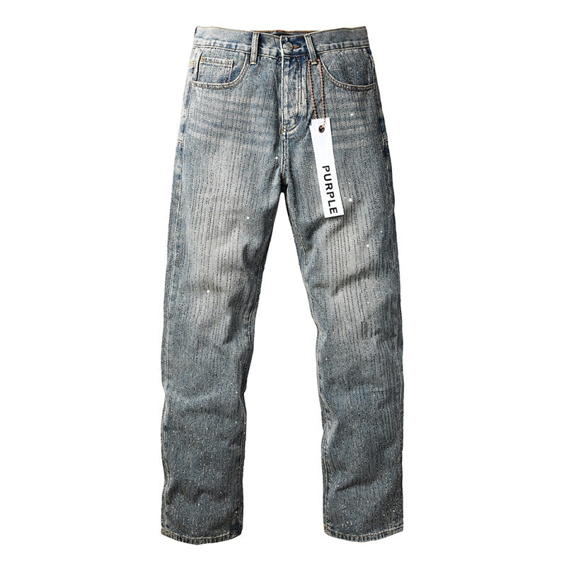 VELCEN Purple Brand Jeans #9140