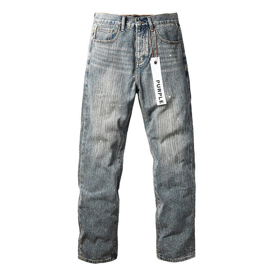 VELCEN Purple Brand Jeans #9140