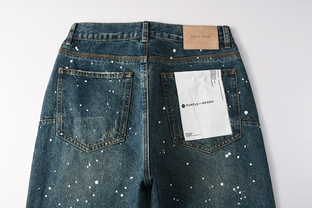 VELCEN Purple Brand Jeans #9139