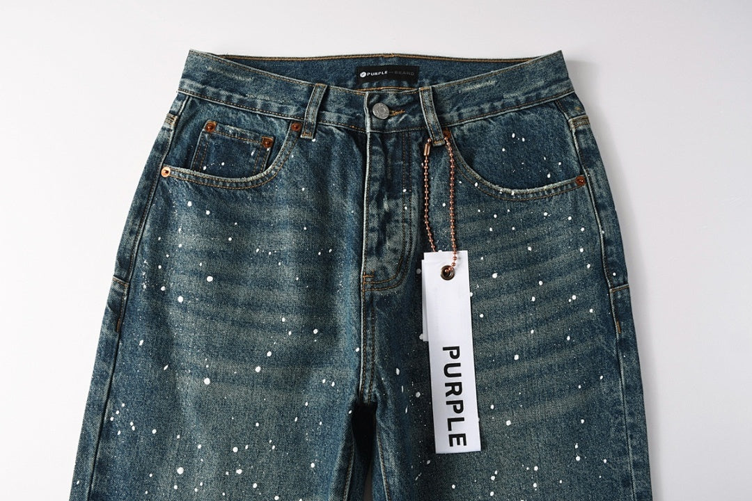 VELCEN Purple Brand Jeans #9139