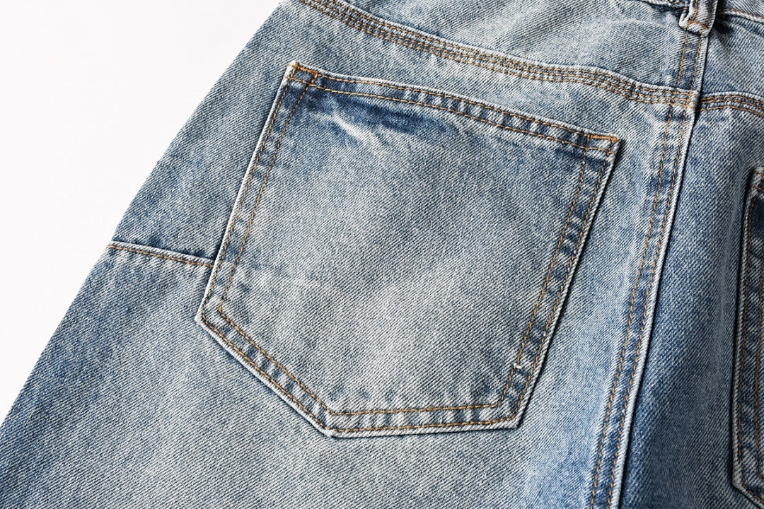 VELCEN Purple Brand Jeans #9138
