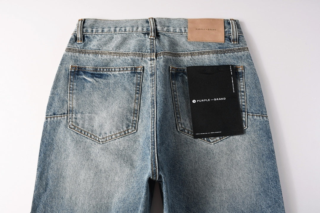 VELCEN Purple Brand Jeans #9138