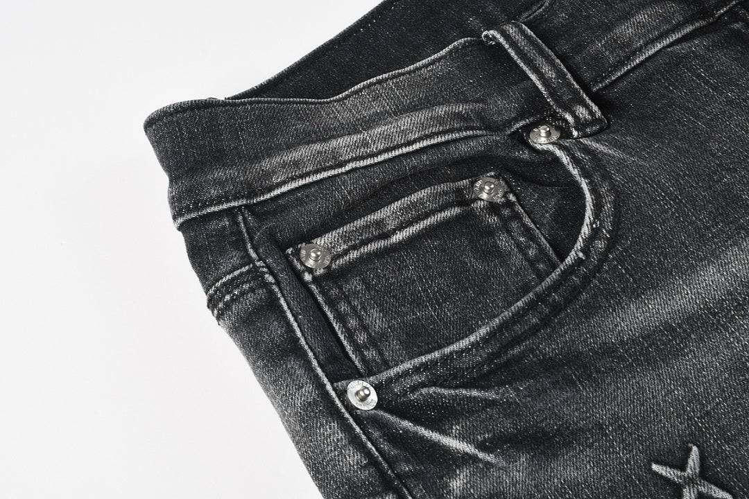 VELCEN Purple Brand Jeans #9153