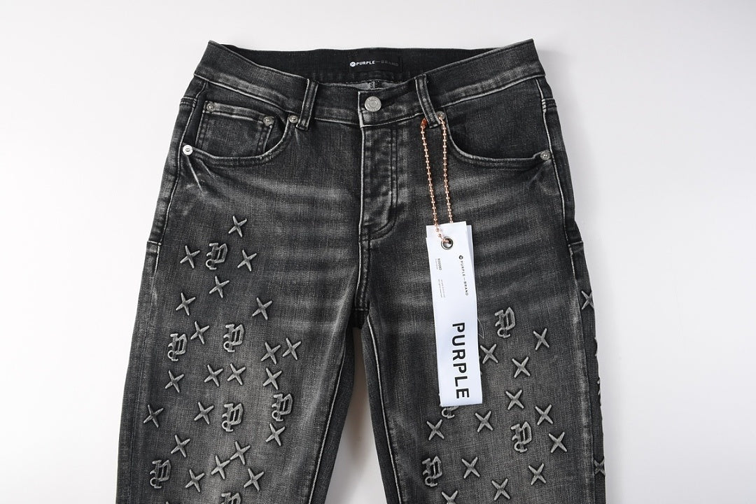 VELCEN Purple Brand Jeans #9153