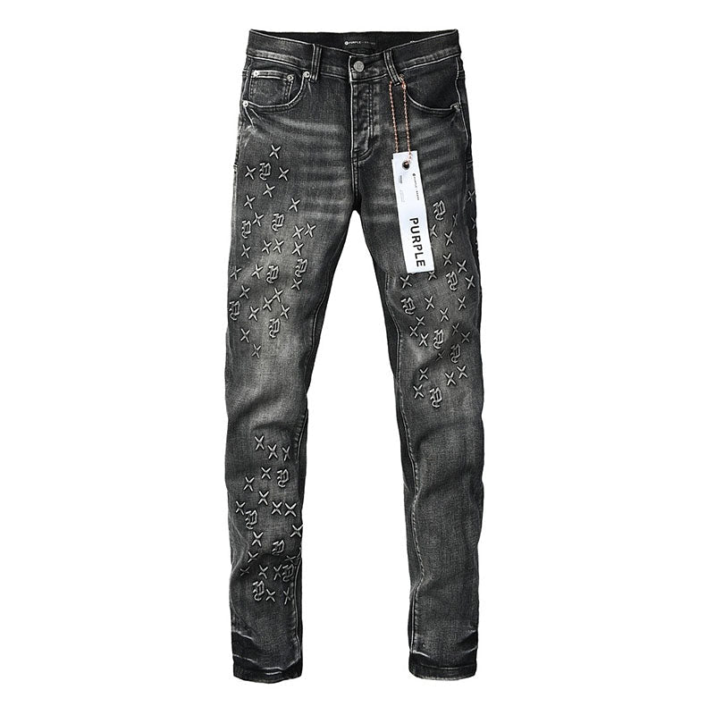 VELCEN Purple Brand Jeans #9153