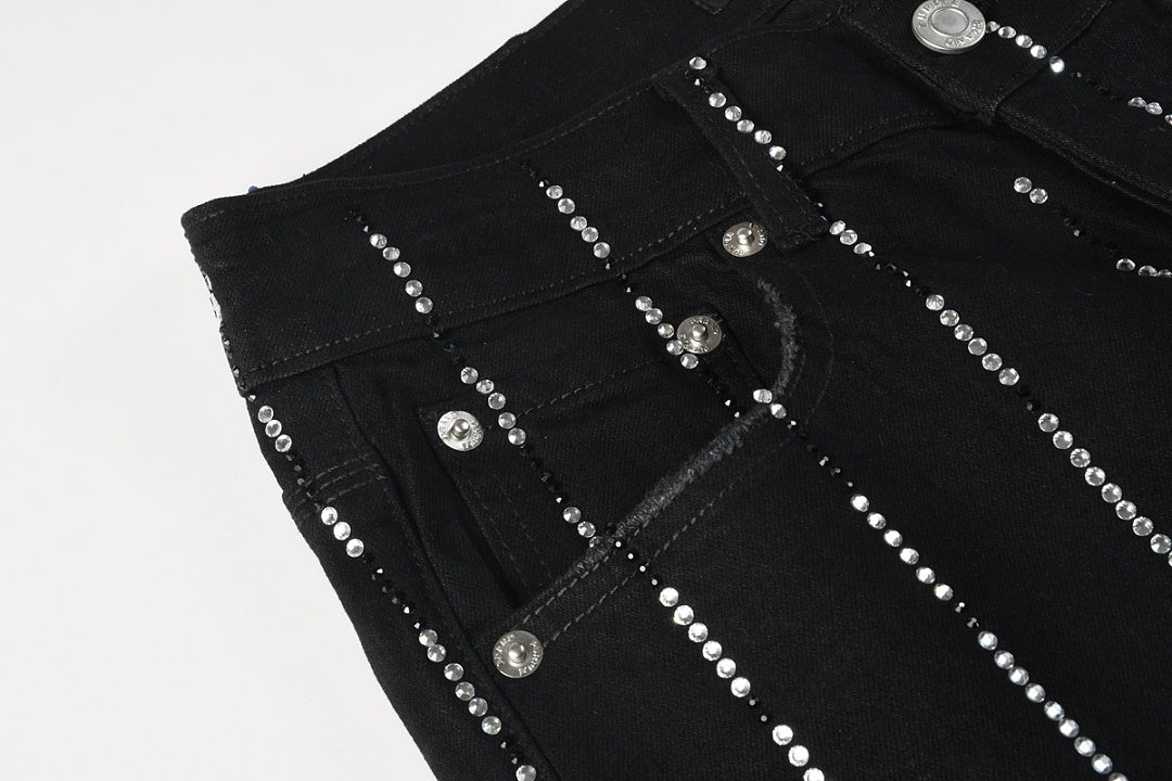 VELCEN Purple Brand Jeans #9147