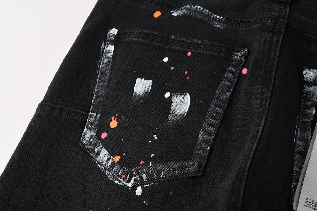 VELCEN Purple Brand Jeans #9154