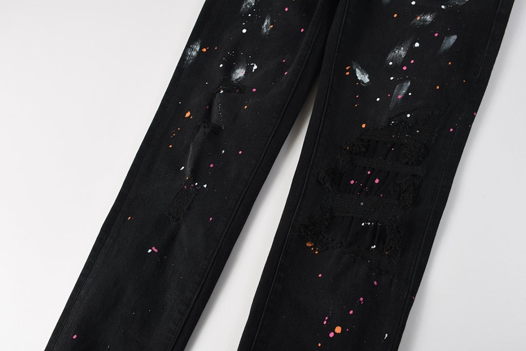 VELCEN Purple Brand Jeans #9154
