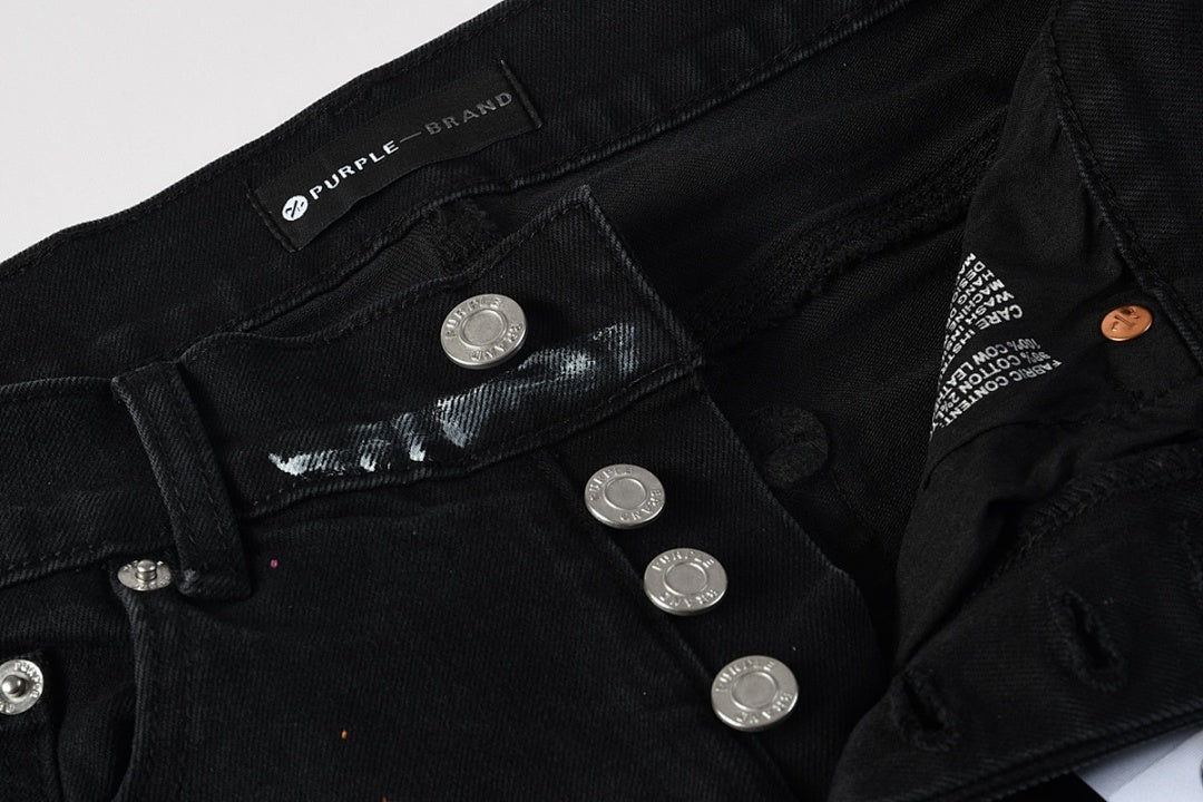VELCEN Purple Brand Jeans #9154