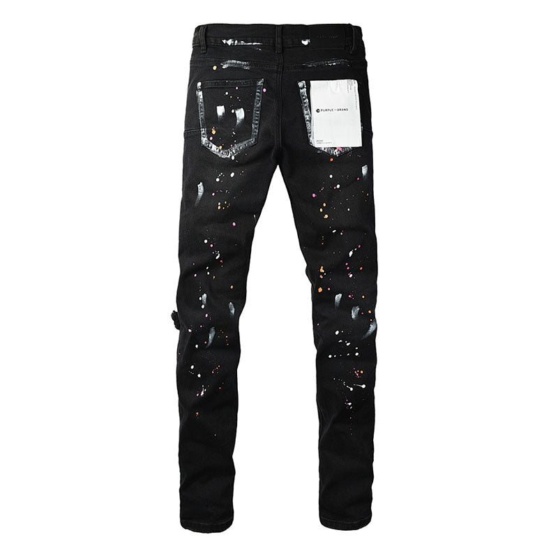 VELCEN Purple Brand Jeans #9154