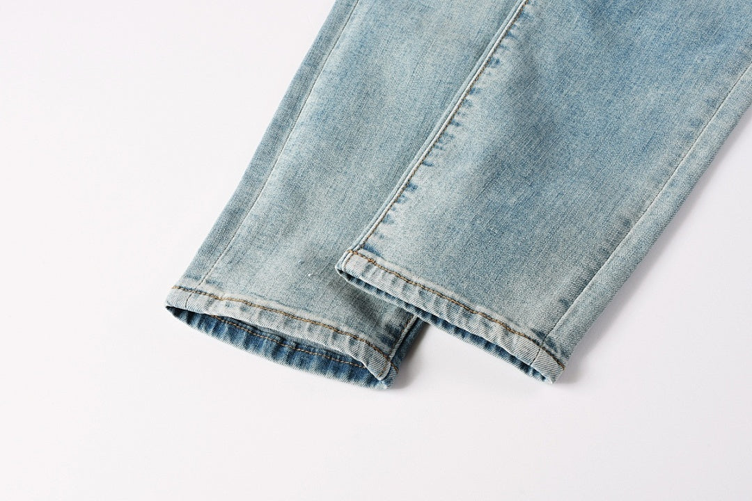 VELCEN Purple Brand Jeans #9152