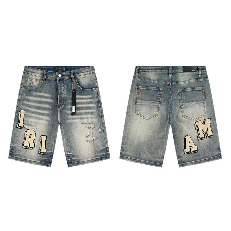 VELCEN Amiri Denim Shorts  #MR-AM603