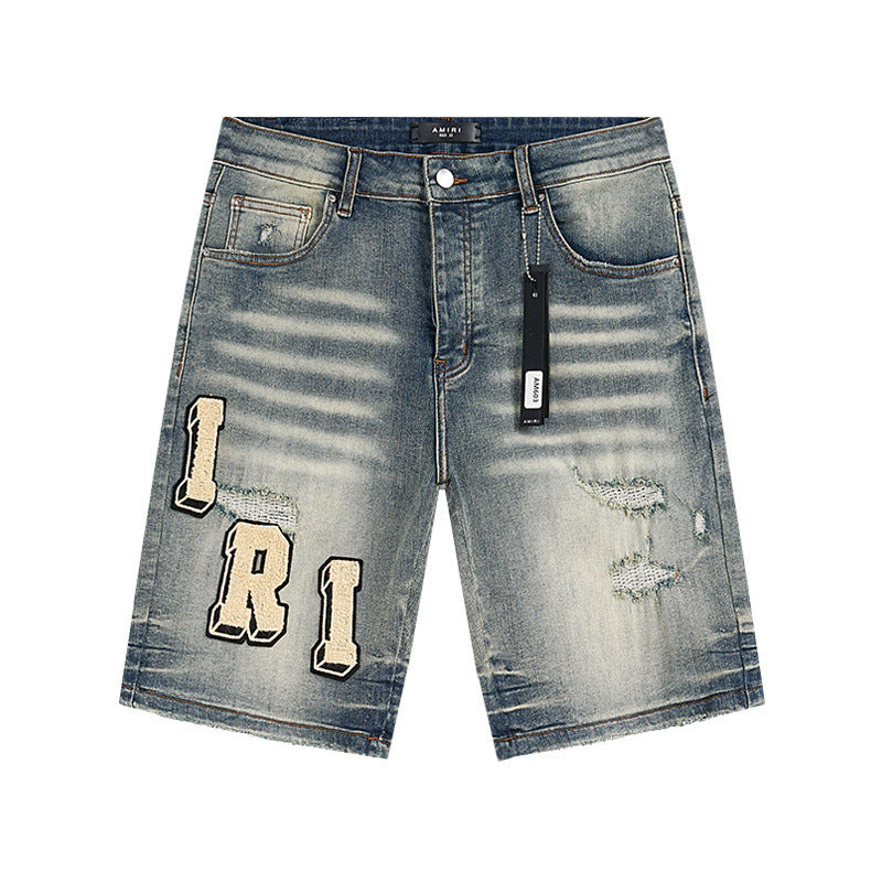 VELCEN Amiri Denim Shorts  #MR-AM603