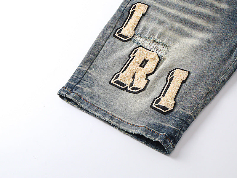 VELCEN Amiri Denim Shorts  #MR-AM603