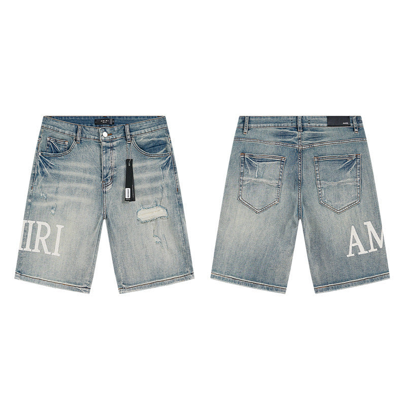 VELCEN Amiri Denim Shorts #MR-AM608