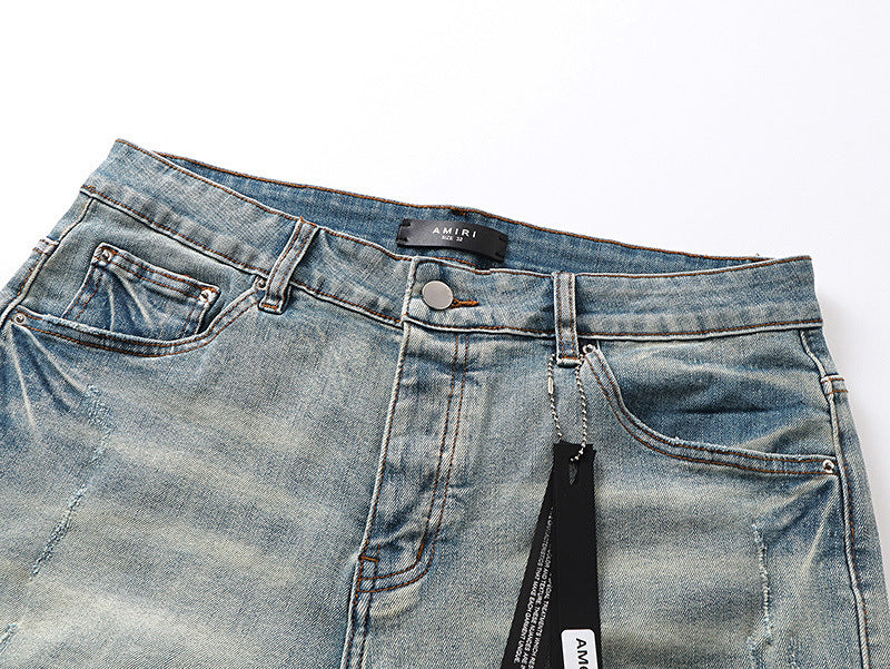 VELCEN Amiri Denim Shorts #MR-AM608