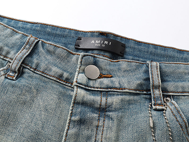 VELCEN Amiri Denim Shorts #MR-AM608