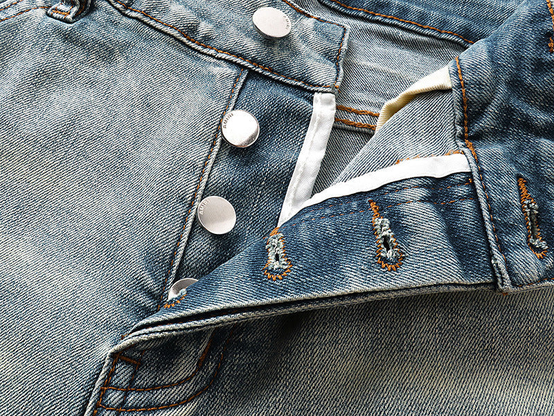 VELCEN Amiri Denim Shorts #MR-AM608