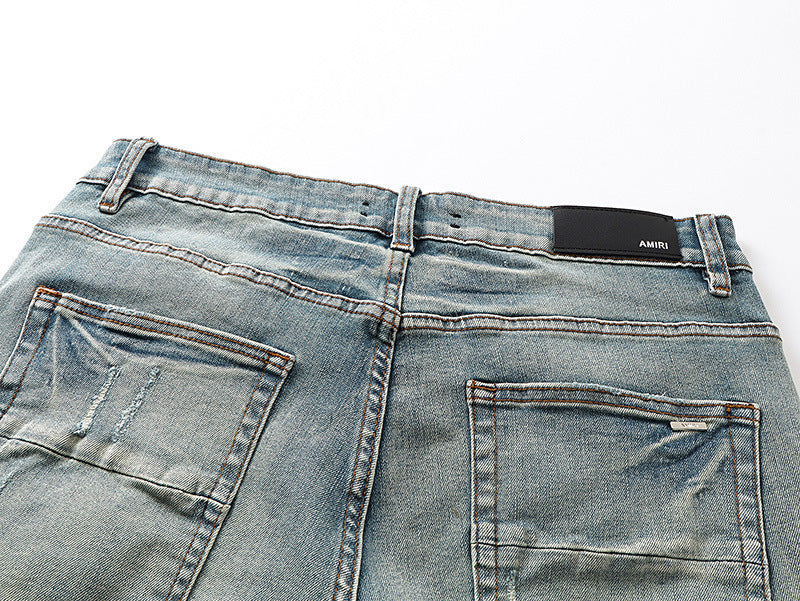 VELCEN Amiri Denim Shorts #MR-AM608