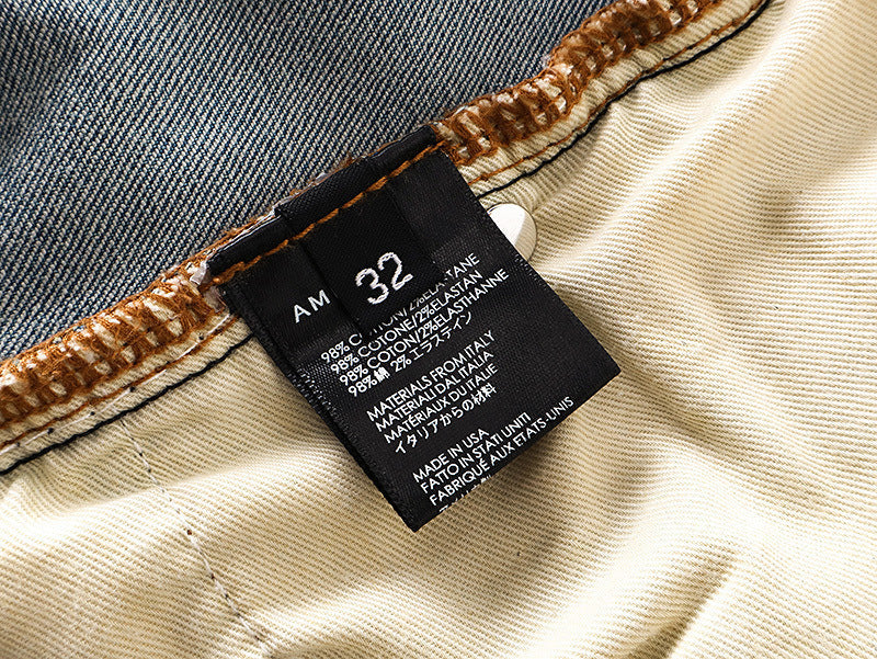 VELCEN Amiri Denim Shorts #MR-AM608