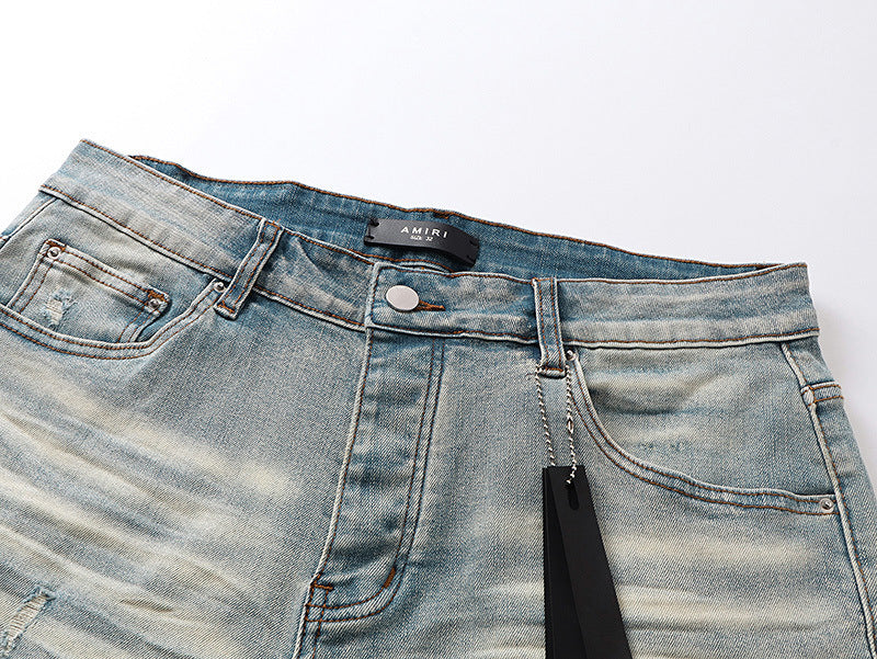 VELCEN Amiri Denim Shorts #MR-AM609