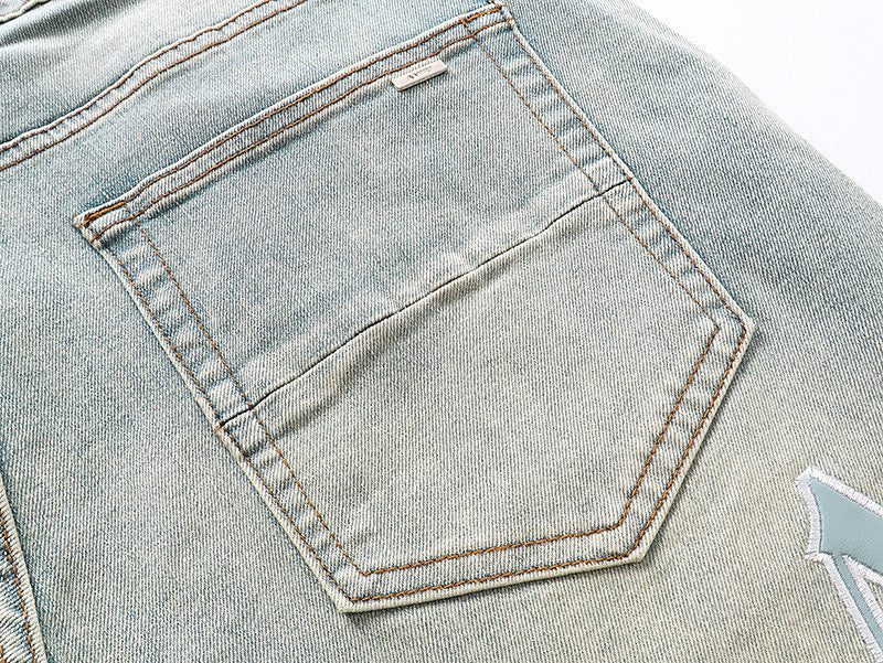 VELCEN Amiri Denim Shorts #MR-AM609