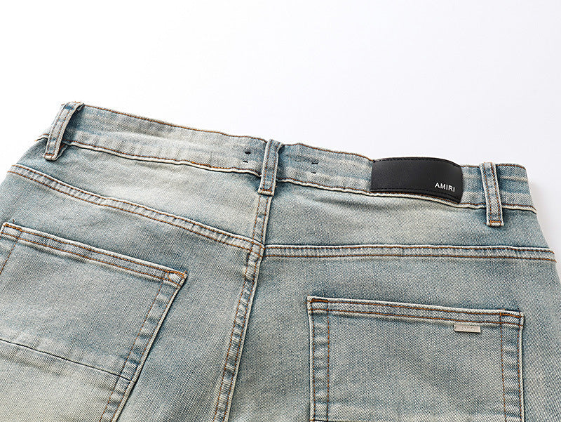 VELCEN Amiri Denim Shorts #MR-AM609