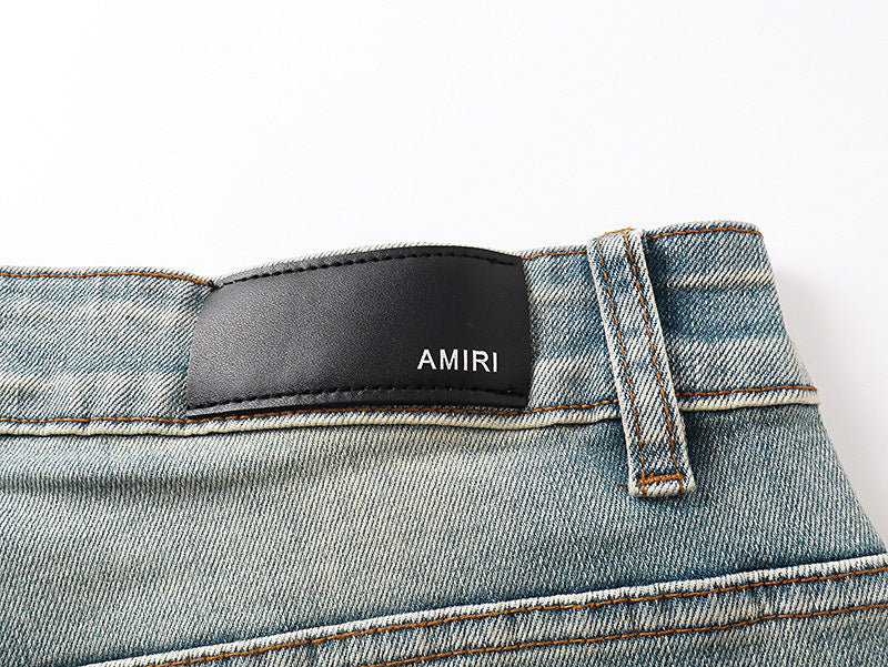 VELCEN Amiri Denim Shorts #MR-AM609