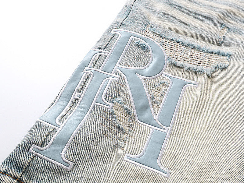 VELCEN Amiri Denim Shorts #MR-AM609