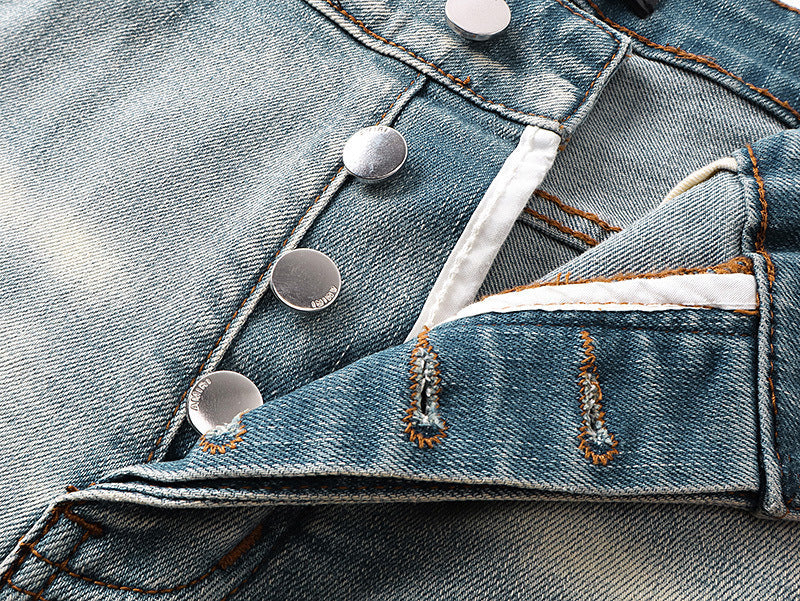 VELCEN Amiri Denim Shorts #MR-AM609