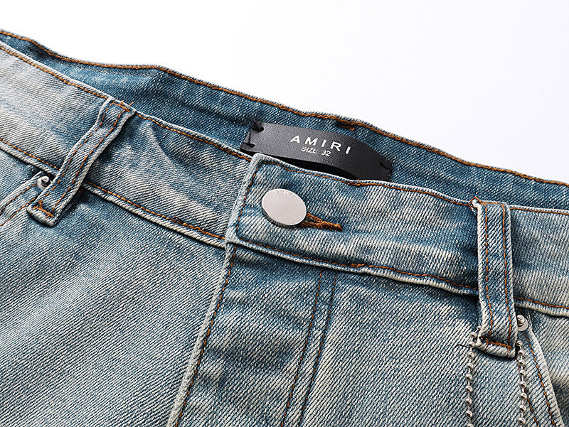 VELCEN Amiri Denim Shorts #MR-AM609