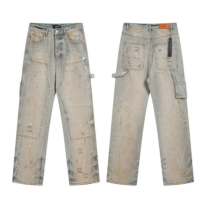 VELCEN Amiri Fashion Jeans  #AM5022