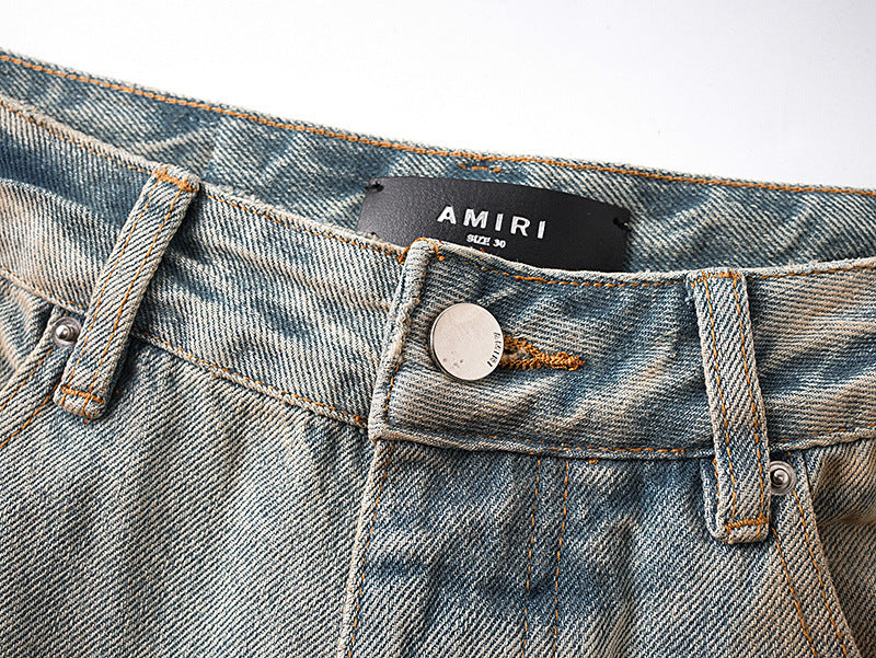 VELCEN Amiri Fashion Jeans  #AM5022