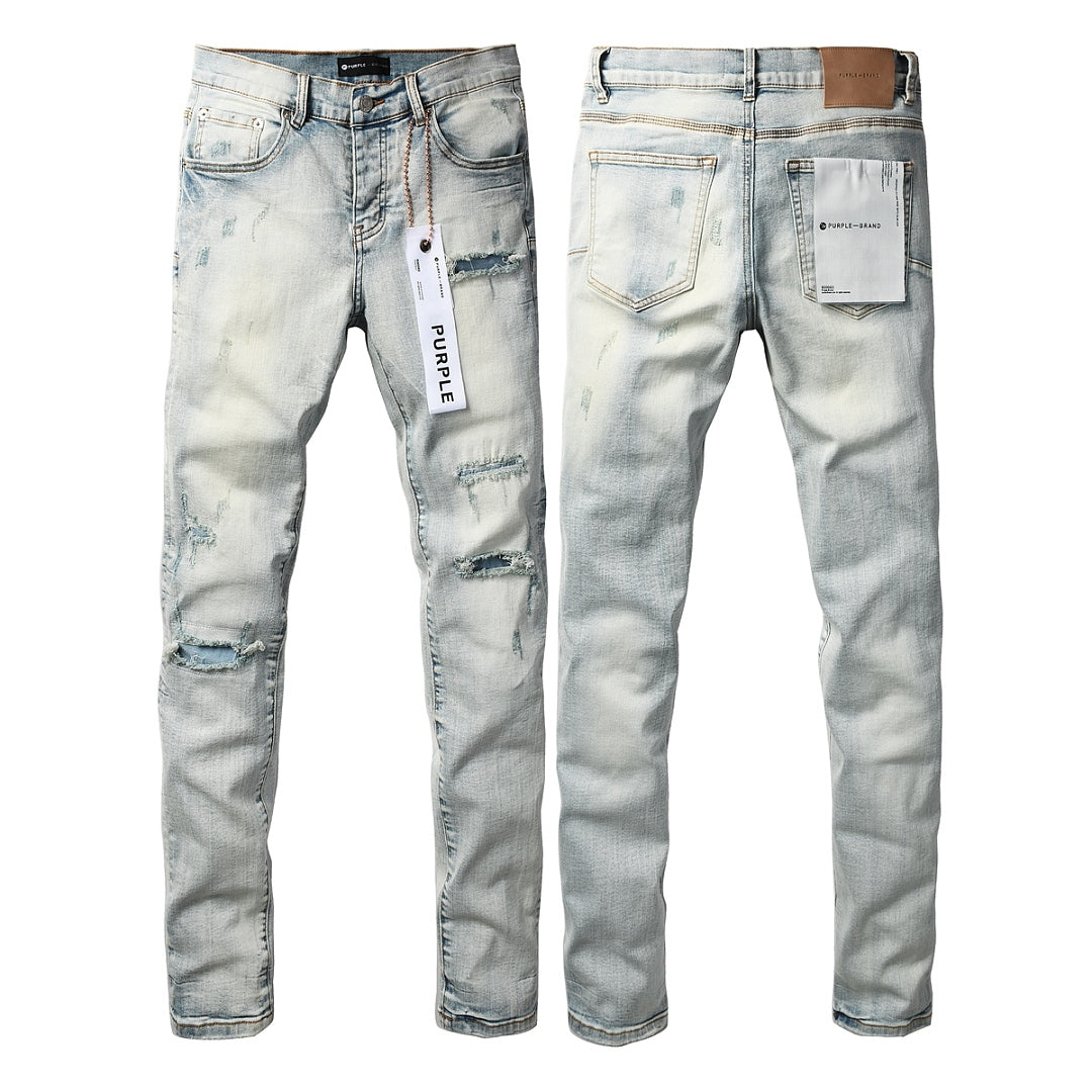 VELCEN Purple Brand Jeans #9162