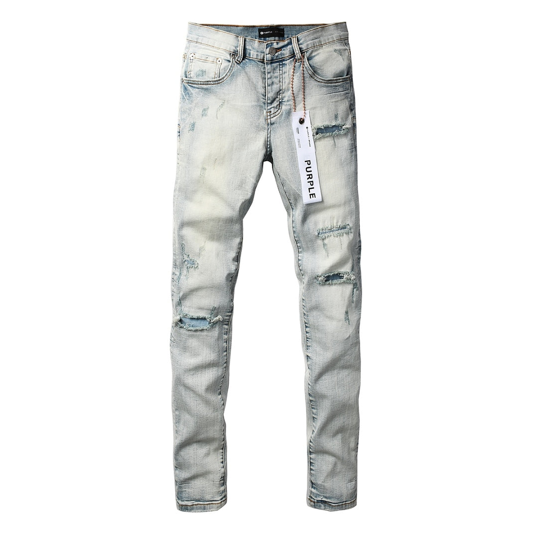 VELCEN Purple Brand Jeans #9162