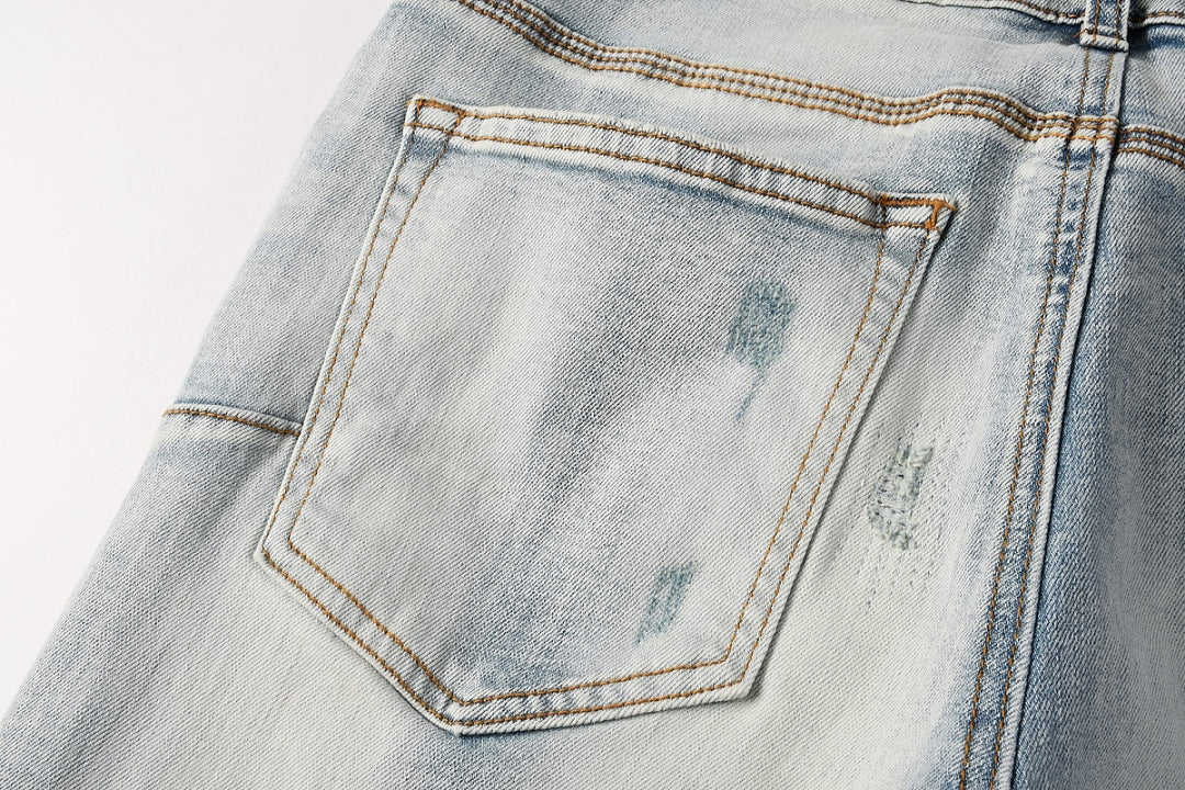 VELCEN Purple Brand Jeans #9162