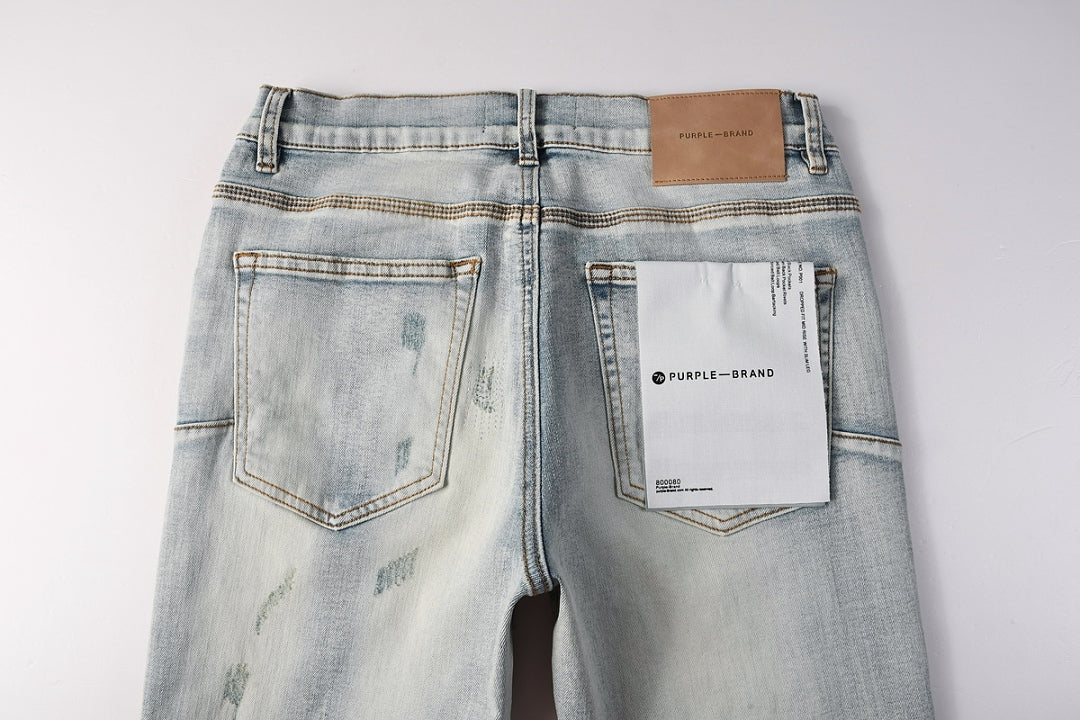 VELCEN Purple Brand Jeans #9162