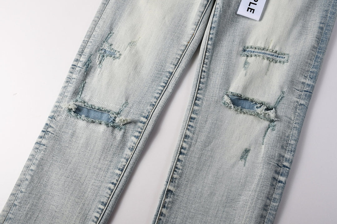 VELCEN Purple Brand Jeans #9162