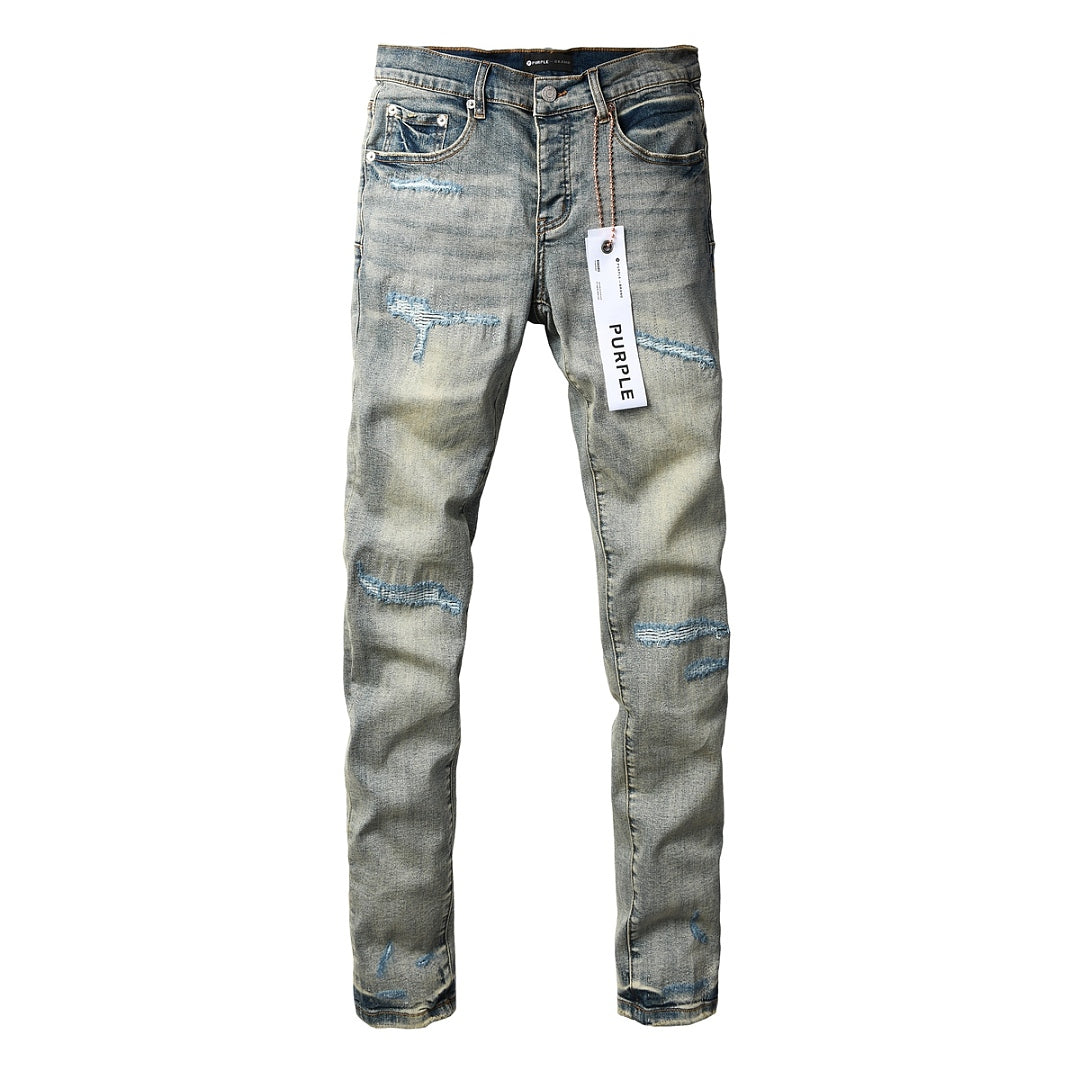 VELCEN Purple Brand Jeans #9160