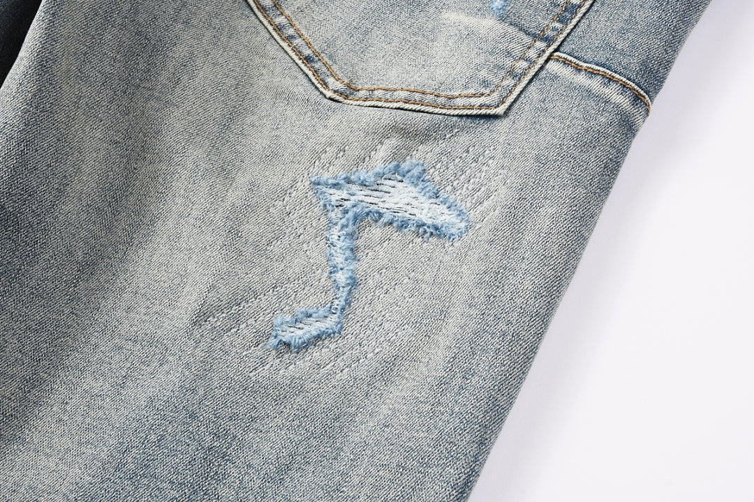 VELCEN Purple Brand Jeans #9160