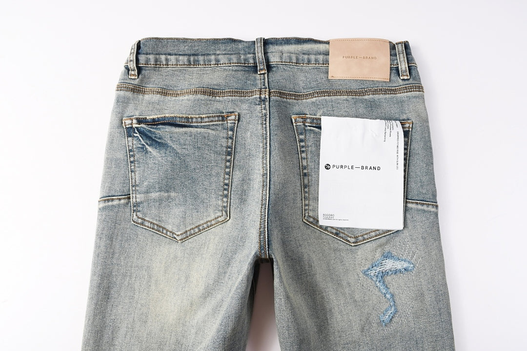 VELCEN Purple Brand Jeans #9160