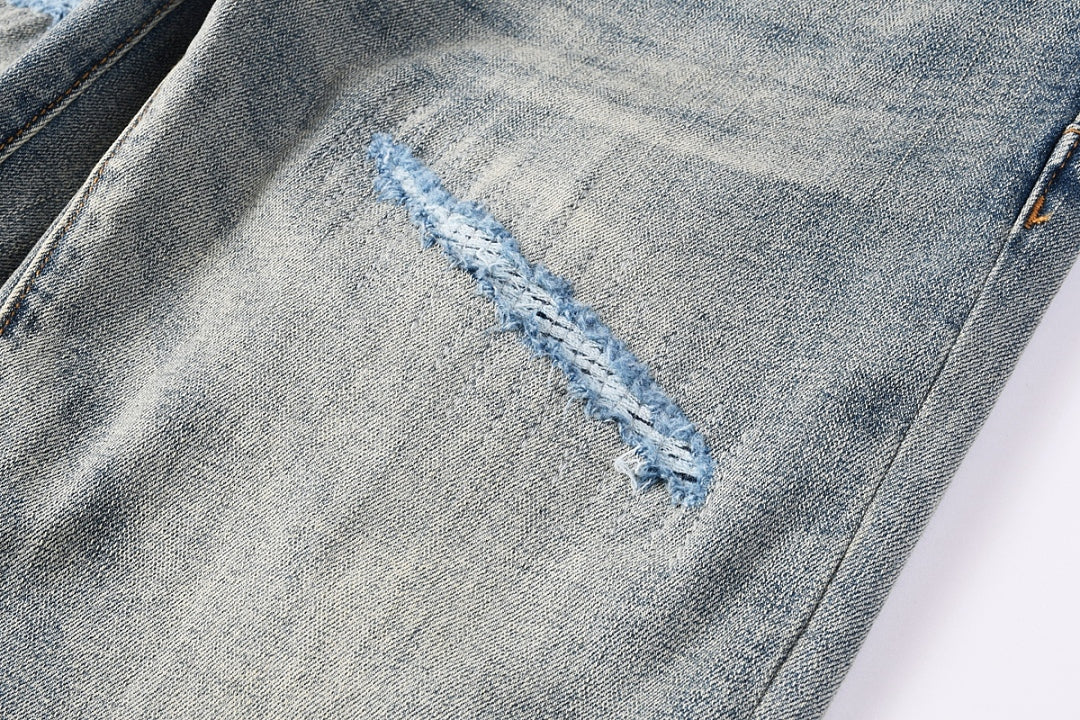 VELCEN Purple Brand Jeans #9160
