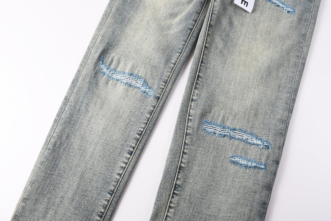 VELCEN Purple Brand Jeans #9160