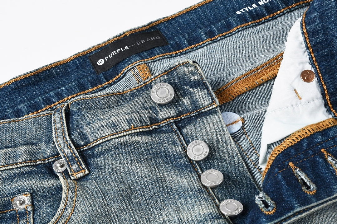 VELCEN Purple Brand Jeans #9160