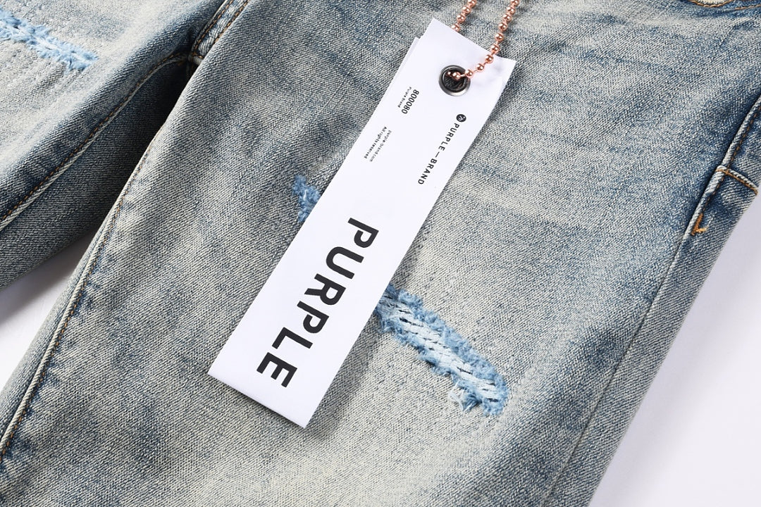VELCEN Purple Brand Jeans #9160